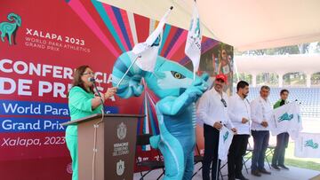 Presentación Grand Prix Para Atletismo en Xalapa