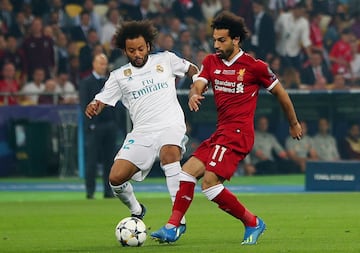 Salah y Marcelo.