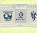 Resumen y goles del Leganés vs. Sporting de LaLiga SmartBank