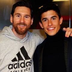 Márquez persigue el Mundial “como lo hacía Messi”