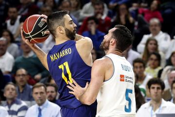 Juan Carlos Navarro y Rudy Fernández.