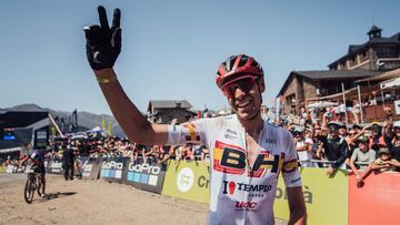 David Valero Serrano performs at UCI XCO World Cup in Vallnord, Andorra on July 17, 2022 // Bartek Wolinski / Red Bull Content Pool // SI202207170424 // Usage for editorial use only // 