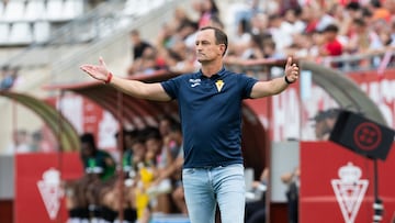 Etxeberria, en el partido ante el Juventud de Torremolinos.