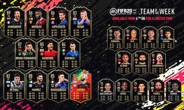 TOTW 18 de FIFA 20 con Kun Agüero y más ya disponible