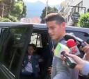 James Rodríguez estuvo en la embajada inglesa en Bogotá