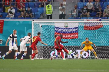 0-2. Romelu Lukaku marca el segundo gol.