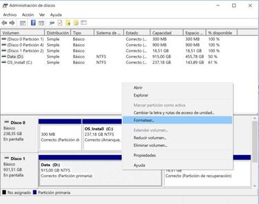 Estos trucos de Windows 10 solucionan el formateo fallido de un USB