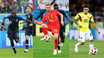 Los cinco 'bajitos' que tuvieron un buen Mundial