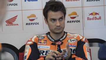 "No podía con la moto, se me escapaban los pies de los estribos"