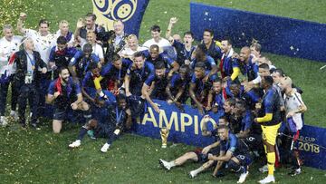 Francia, campeona del Mundial de Rusia 2018.