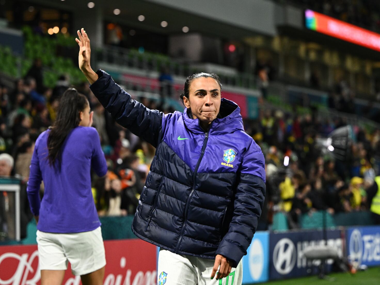 Marta's sixth and final World Cup journey ends in the group stage, players  reach to the legend – Equalizer Soccer
