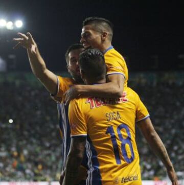 La victoria de Tigres frente a León en imágenes
