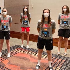 Seis jugadoras se incorporan a la burbuja paralela de la Selección