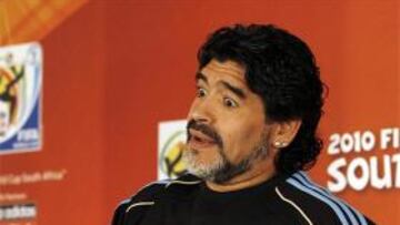 Maradona promete que sus "23 fieras" van "a dejar todo"