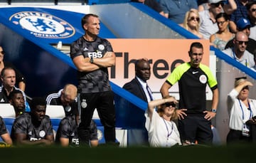  Leicester City's manager Brendan Rodgers