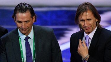 Juan Antonio Pizzi y Ricardo Gareca.