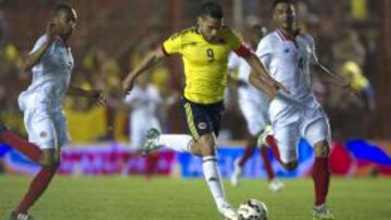 Falcao Garc&iacute;a, m&aacute;ximo anotador de la Selecci&oacute;n Colombia. Complet&oacute; 25 en amistoso contra Costa Rica