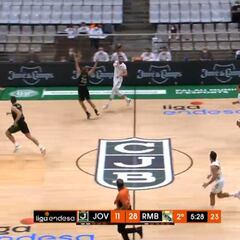 El Madrid en modo All Star Game de la NBA: Garubazo más Campazzo, diversión total