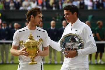 De nuevo Wimbledon. Desde su victoria en 2013 no había vuelto a pisar una final de un Grand Slam. Hasta que en julio de 2016 llegó de nuevo a la final de Wimbledon donde venció a Milos Raonic en 3 sets.