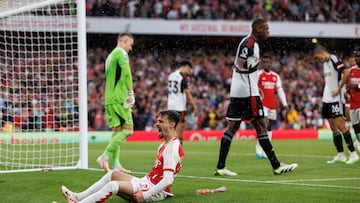 Arsenal tropieza en casa ante el Fulham