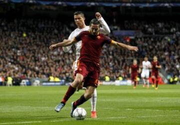 Cristiano Ronaldo y Manolas.