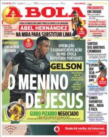 Portadas de la prensa deportiva