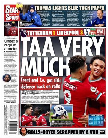 "Entrenar al Madrid es un sue?o"... las portadas deportivas de hoy