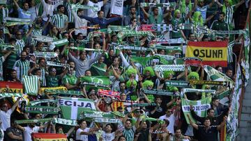 La afición del Betis.