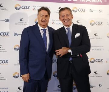 El doctor ?ngel Mart¨ªn, presidente de la Fundaci¨®n Cl¨ªnica Menorca, con el periodista Jes¨²s ?lvarez.