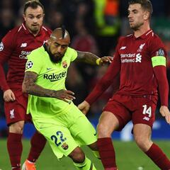 En España salvan a Vidal: "El único que supo jugar hoy"