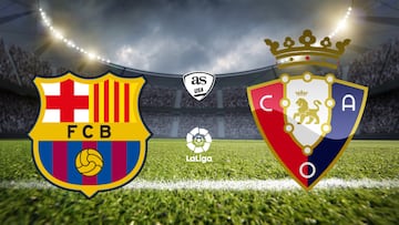 All the info you need if you want to watch Barcelona vs Osasuna at Camp Nou on May 2, with kick-off scheduled for 1.30 p.m. ET.