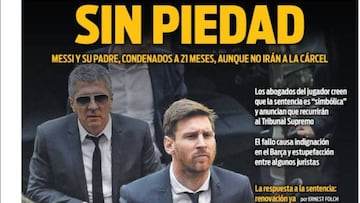 Sport: alarma por la condena a Messi y renovación