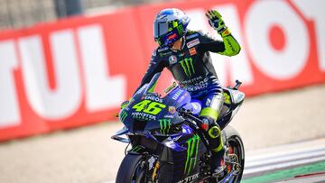 Rossi en Misano.