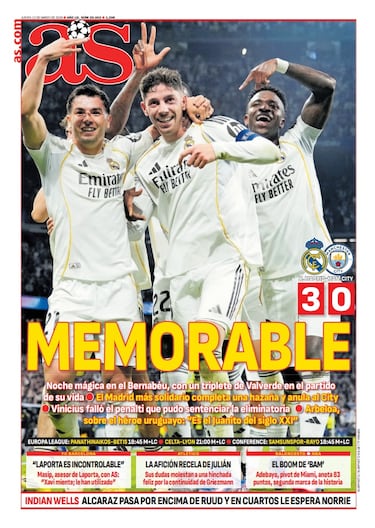 Las portadas de AS de marzo