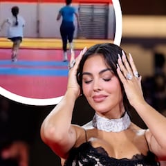 Georgina compite en una carrera contra su hija pequeña y el resultado ha dado que hablar