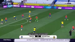 Brasil aprovechó la suspensión y jugó una 'pichanga': ¡tremendo gol del arquero!