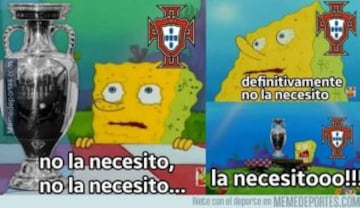 Los mejores memes de la final de la Euro entre Portugal y Francia