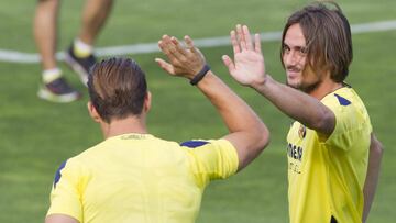 Aleix Garc&iacute;a, en su etapa en la cantera del Villarreal.