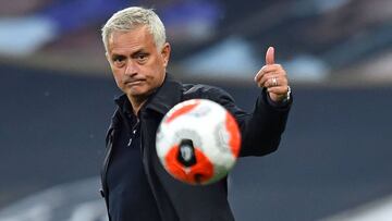 Mourinho se defiende por el 'caso Kane': "Entren¨¦ a unos que no son malos como Cristiano, Benzema..."