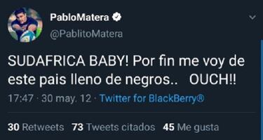 Escándalo por viejos tuits de integrantes de Los Pumas, entre ellos el capitán, Pablo Matera