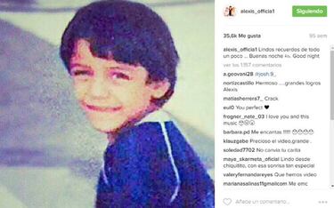 "Lucha por tus sueños": los recuerdos de la niñez de Alexis