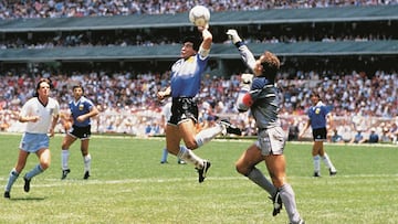 36 años de los dos goles de Maradona a los ingleses