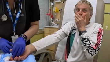 Jesús Calleja sufre un accidente en plena grabación y acaba en el hospital: “Me tengo que ir a España a operar”