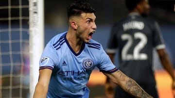 Valentín Castellanos brilla actualmente en el New York City FC de la MLS. Estuvo a los 16 años en la U y solo disputó un par de duelos con la camiseta azul para luego irse libre.