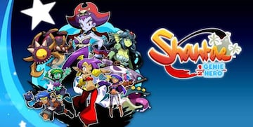 Imagen de Shantae Half-Genie Hero, en la que la bailarina aparece en compañía de otras villanas y compañeras.