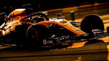 55 SAINZ Carlos (spa), McLaren Renault F1 MCL34, action during the 2019 Formula One World Championship, Abu Dhabi Grand Prix from November 28 to december 1 in Yas Marina - Photo DPPI
 
 
 30/11/2019 ONLY FOR USE IN SPAIN