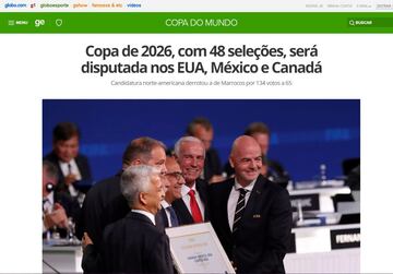 La Copa de 2026, con 48 selecciones será disputada en Estados Unidos, México y Canadá