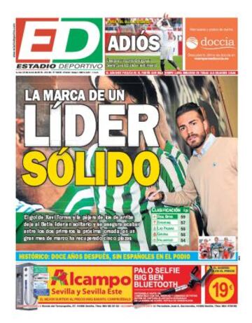 Portadas de la prensa deportiva