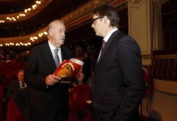 Vicente del Bosque y Lopetegui.