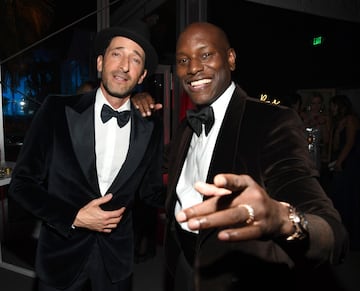 Adrien Brody y Tyrese Gibson. 